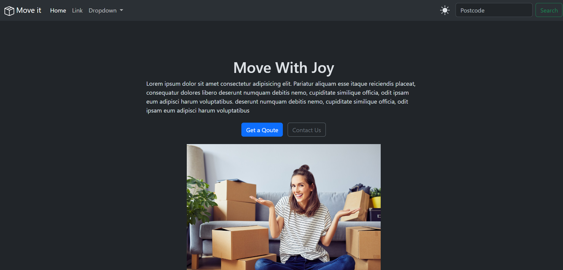 Moving company picture